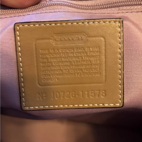 Coach Brown Signature Shoulder Bag - Picture 11 of 15